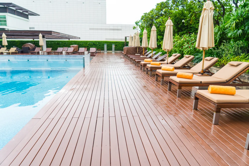 Pool Deck Cleaning for bright exterior surfaces in Country Walk,